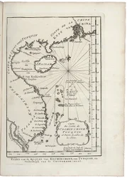Map of the Coast of Tonkin and Cochinchina